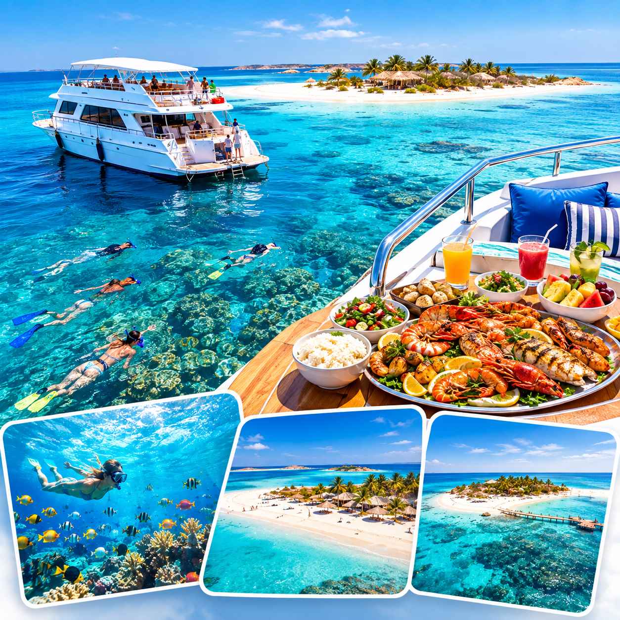3 Islands Super VIP Sea Trip – Seafood Experience