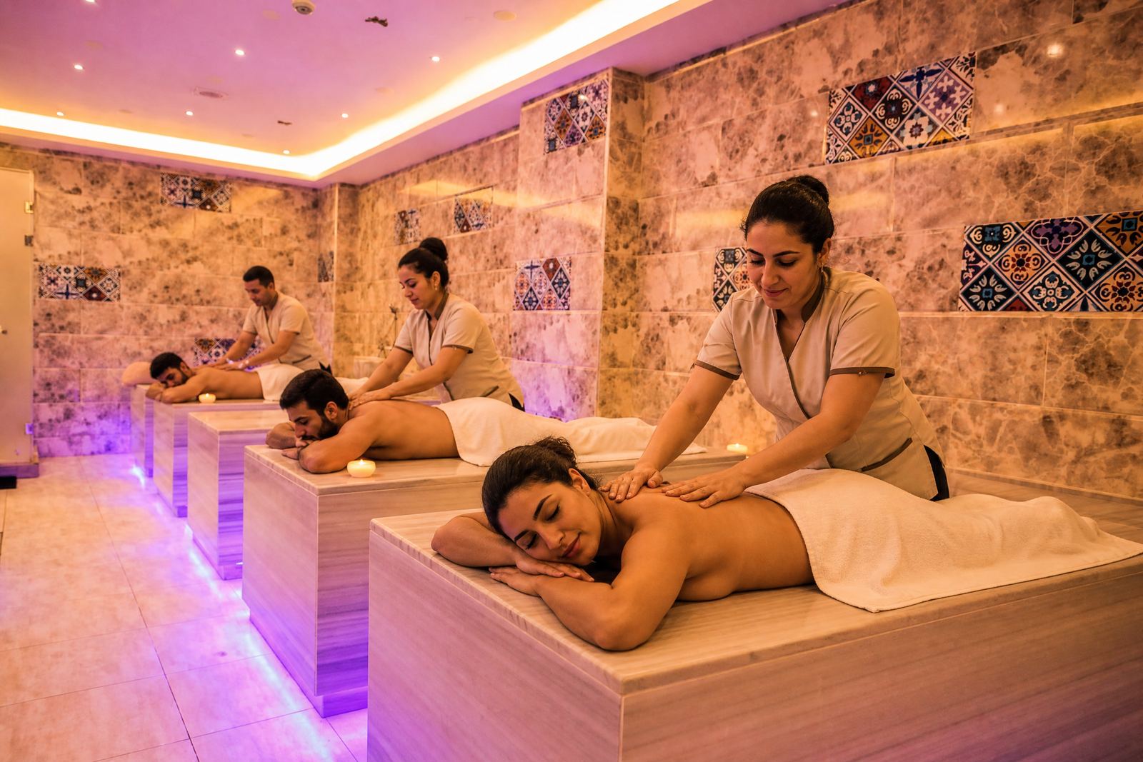 Spa-Wellness-Pakete – Türkisches Bad & Massage